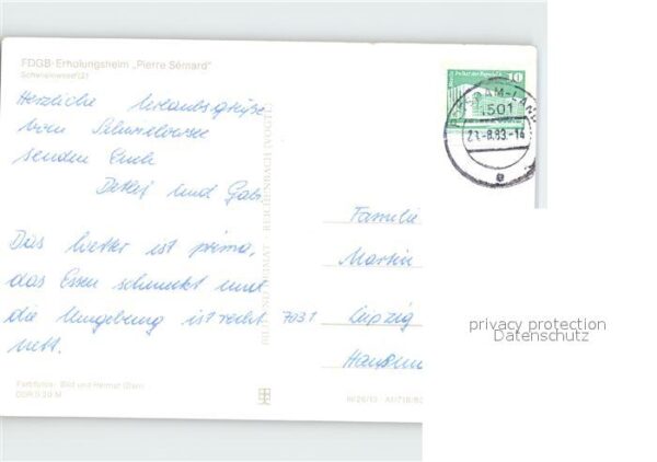 Ferch FDGB- Erholungsheim Pierre Sérnard – Bild 2
