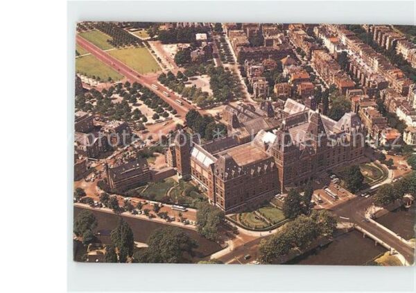 Amsterdam Niederlande Rijksmuseum Fliegeraufnahme