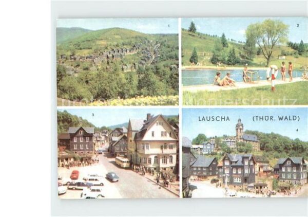 Lauscha Schwimmbad Kulturhaus Hüttenplatz