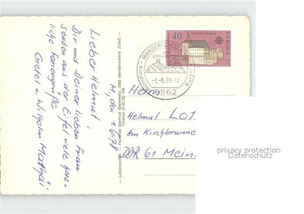 Manderscheid Eifel Eifelsanatorium Burgweiher – Bild 2