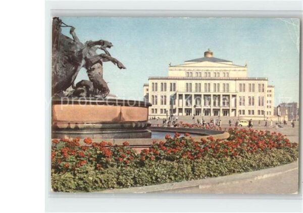 Leipzig Opernhaus Karl- Marx- Platz
