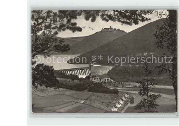 Edersee Sperrmauer Schloss Waldeck