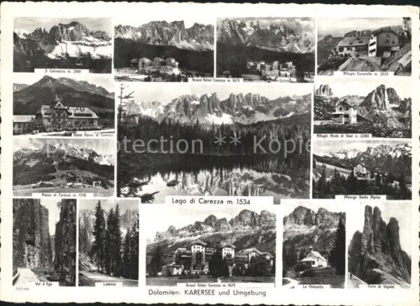 Karersee Suedtirol Dolomiten
