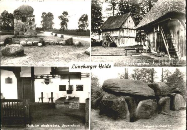 Lueneburger Heide Treppenspeicher Siebensteinhäuser Flett