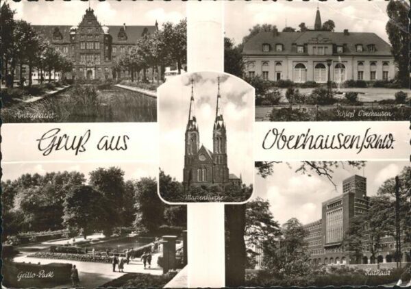 Oberhausen Amtsgericht Schloß Rathaus