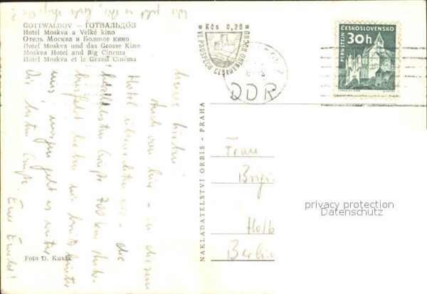 Gottwaldov Tschechien Hotel Moskau – Bild 2
