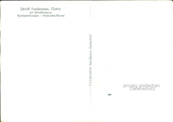 Gotha Thueringen Schloß Friedenstein – Bild 2