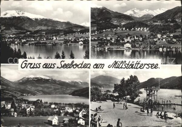 Seeboden Millstaettersee mit Millstättersee