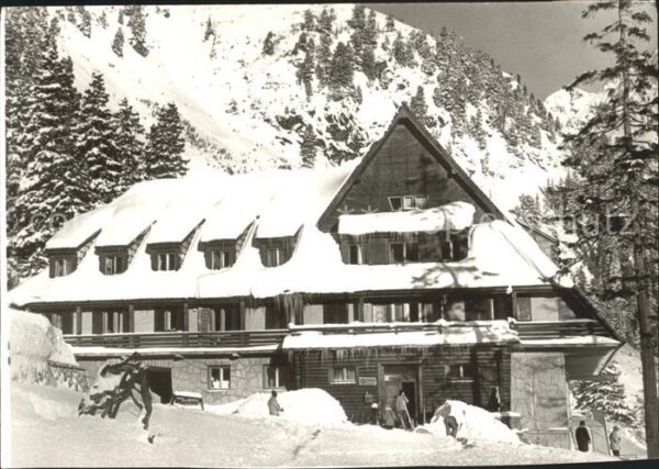 Hohe Tatra Bergbaude Kapitän Moravka