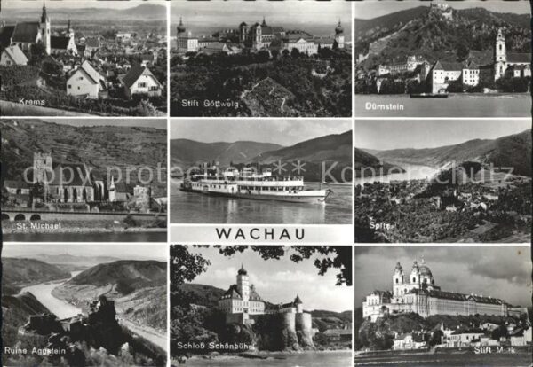 Wachau Oesterreich Krems Stift Göttweig Dürnstein Schloß S