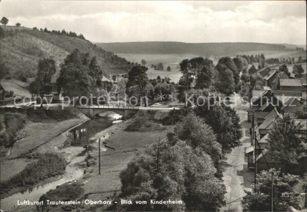 Trautenstein Harz Blick vom Kinderheim