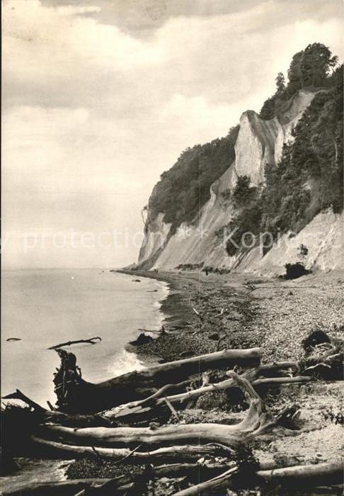 Insel Ruegen Wissower Klinken Kreidefelsen zwischen