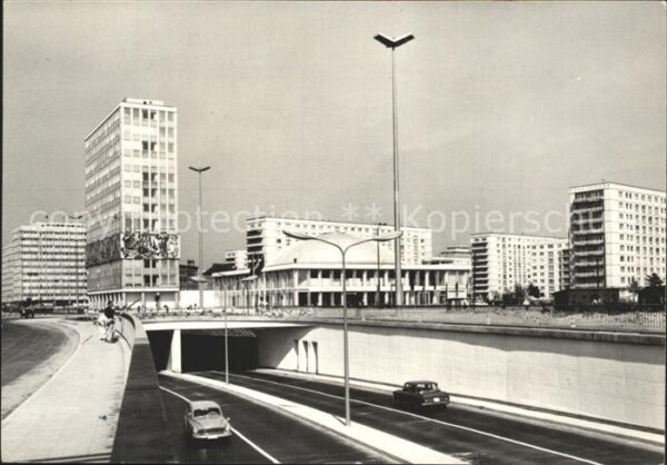 Berlin neuer Autotunnel