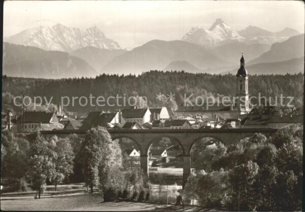 Traunstein Oberbayern Brückenpartie