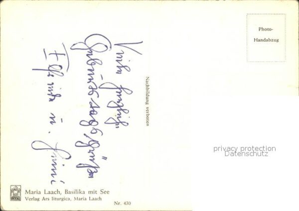 Maria Laach Glees Basilika mit See – Bild 2
