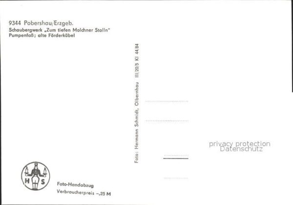 Pobershau Schaubergwerk zum tiefen Molchner Stoll – Bild 2