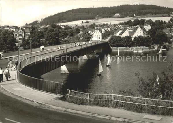 Saalburg Saale Brückenpartie