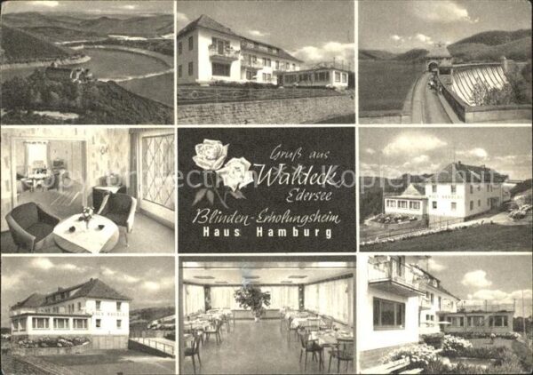 Waldeck Edersee Blinden-Erholungsheim Haus Hamburg