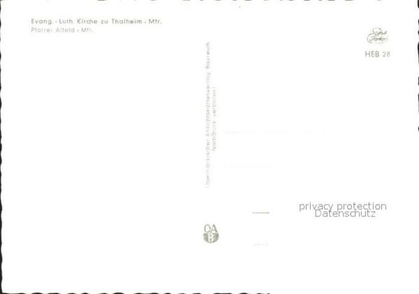 Thalheim Mittelfranken Kirche – Bild 2