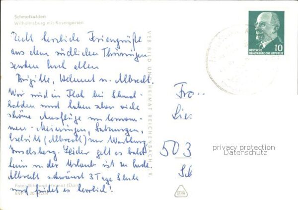 Schmalkalden Wilhelmsburg mit Rosengarten – Bild 2