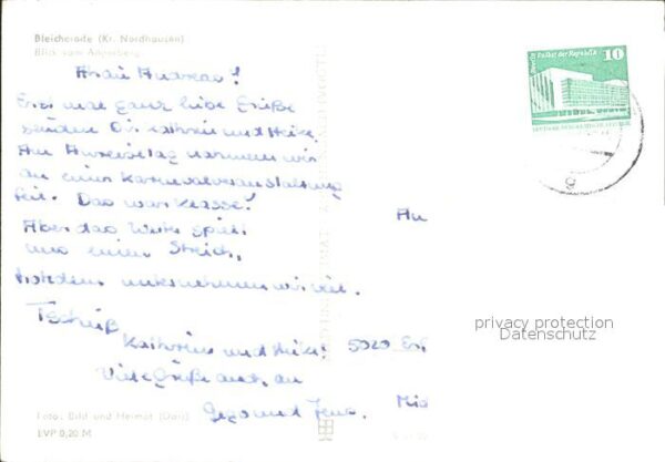 Bleicherode Blick vom Angerberg – Bild 2