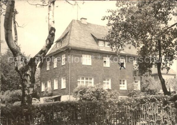 Schmiedefeld Rennsteig Erholungsheim Fritz Dessel