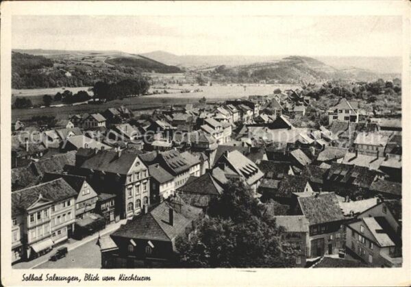 Bad Salzungen Blick vom Kirchturm