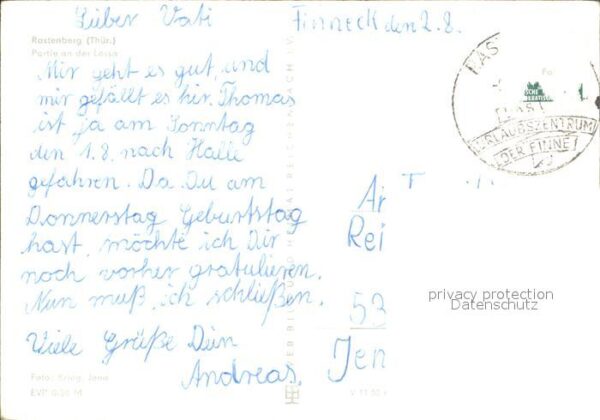 Rastenberg Partie an der Lossa – Bild 2