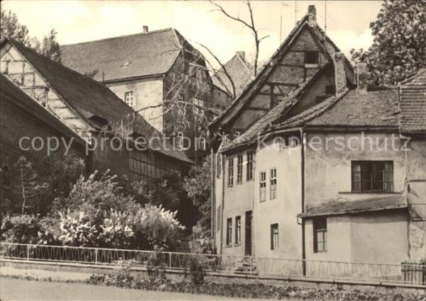 Apolda Schloß vom Brückenborn aus gesehen