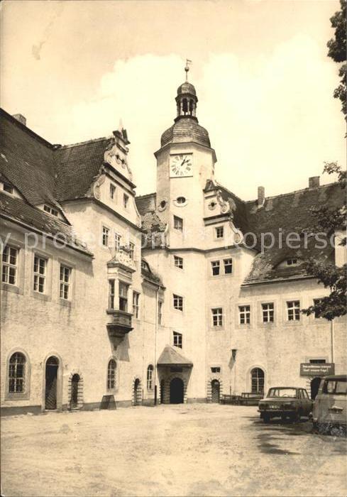 Wermsdorf Hof des Jagdschlosses