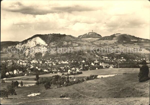 Kahla Thueringen mit Leuchtenburg