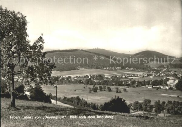 Tabarz Cabarz von Deysinslust  mit Inselsberg