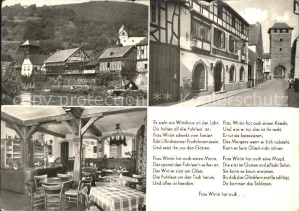 Dausenau Wirtshaus an der Lahn