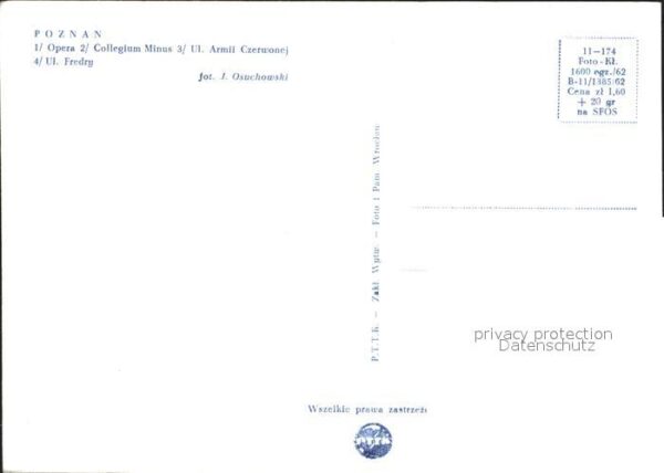 Poznan Posen Oper Collegium Minus – Bild 2