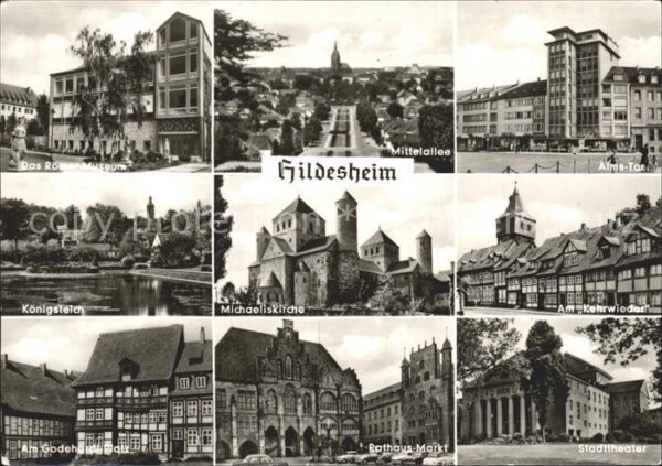 Hildesheim Stadtheater Kehrwieder Michaeliskirche