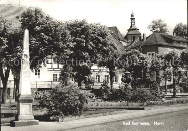 Bad Gottleuba-Berggiesshuebel Marktplatz