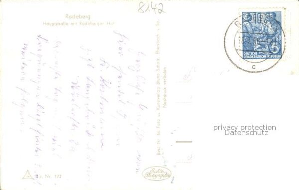 Radeberg Sachsen Hauptstrasse – Bild 2