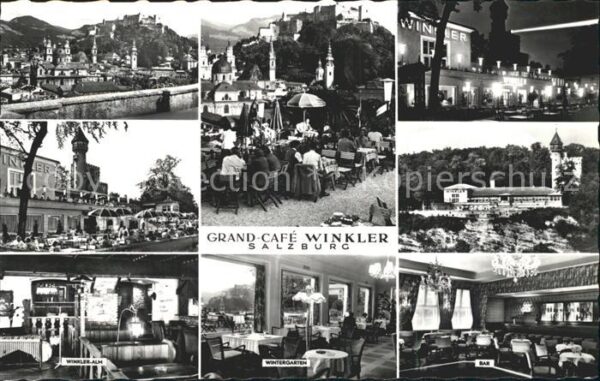 Salzburg Oesterreich Grand Cafe Winkler