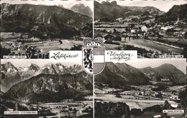 Unken Loferer Alm Drei Brüder Saalchtal