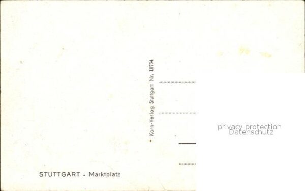 Stuttgart Marktplatz – Bild 2