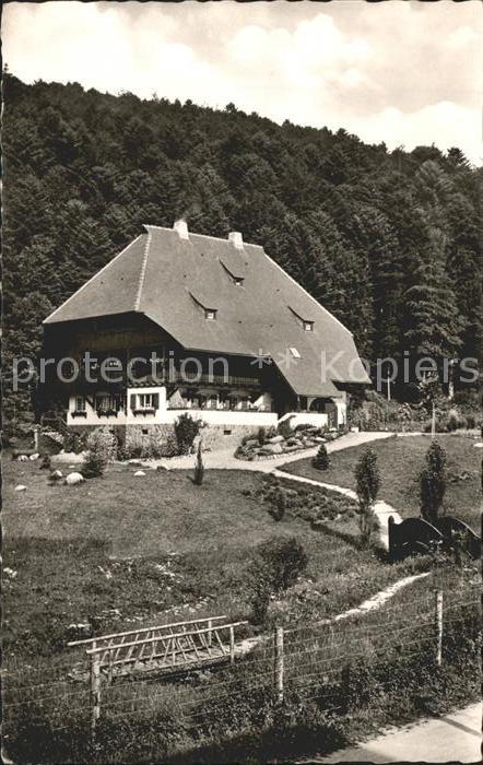 Herrenalb Bad Herrenalb Schwarzwaldhaus im Gaistal