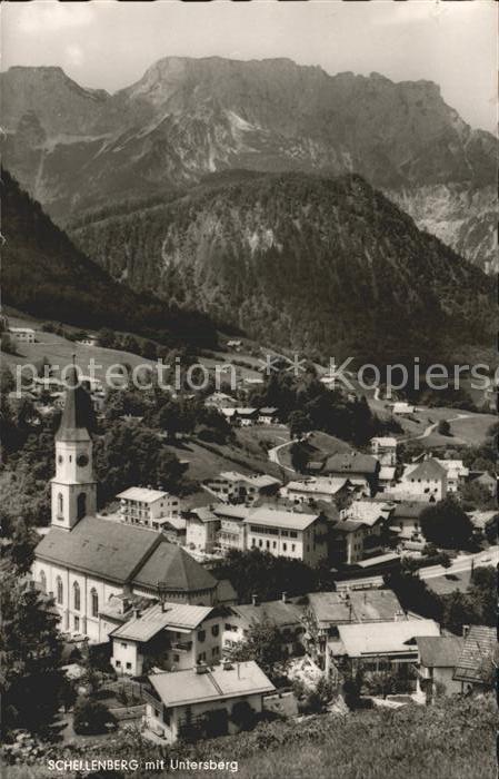 Schellenberg Berchtesgaden mit Untersberg