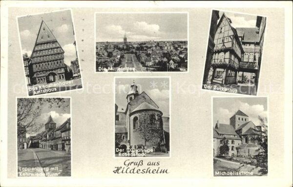 Hildesheim Knochenhauer Amtshaus Zuckerhut Mittela