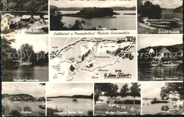 Malente-Gremsmuehlen Dieksee Rathaus Fegetasche