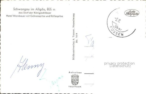Schwangau Dorf der Königsschlösser Hotel Weinbaue – Bild 2