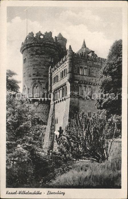 Wilhelmshoehe Kassel Löwenburg