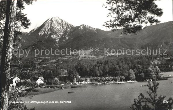 Faakersee mit Mittagskogel