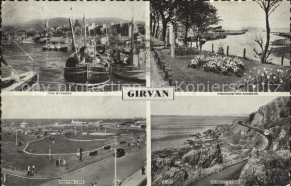 Girvan Ailsa Hafen Promenade Lake