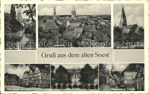 Soest Arnsberg Schiefer Turm Kleine-Osthofe Wiesenkirc