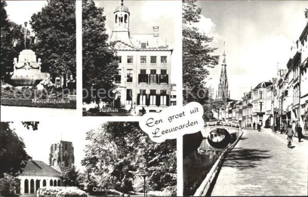 Leeuwarden Mercuriusfontein Stadthaus